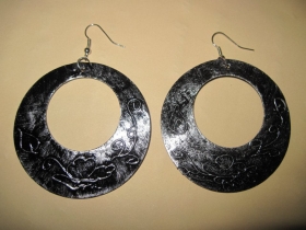 Boucles d'Oreilles Perchoir Noires