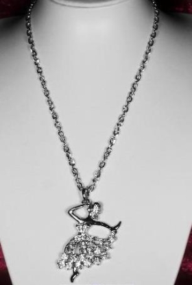 Collier Strass Ballerine
